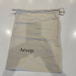 Aesop Beige Dust Bag / Pouch